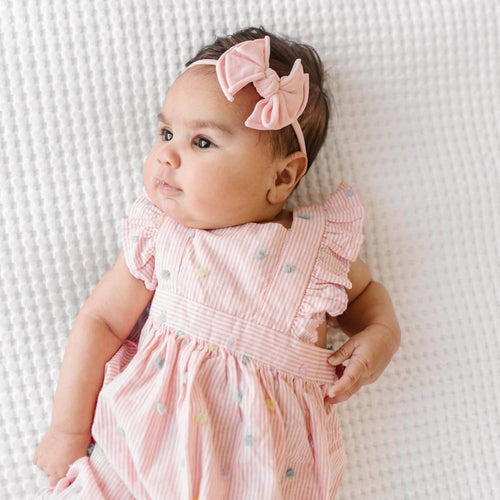 BABY BLING - Baby FAB® Skinny Soft Nylon Bow Headband