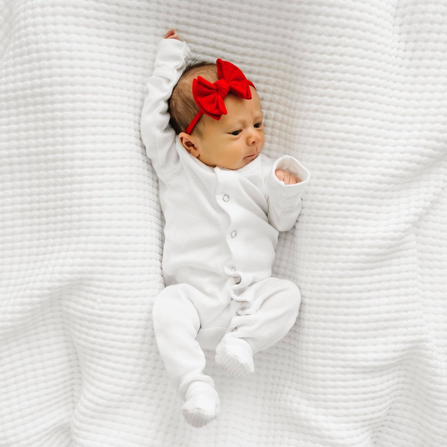 BABY BLING - Baby FAB® Skinny Soft Nylon Bow Headband