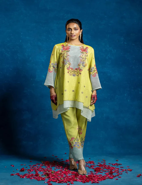 Baghira Appiqued Kurta set