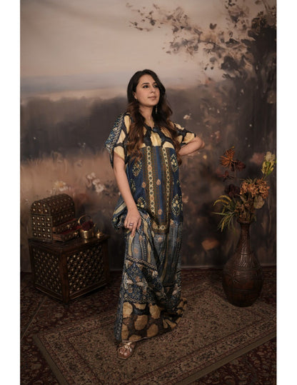 Banarasi Tulsi Kaftan