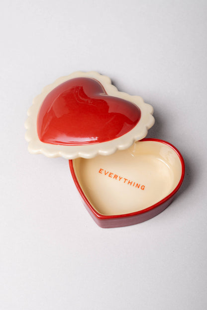 BANDO - Ceramic Trinket Box, Heart