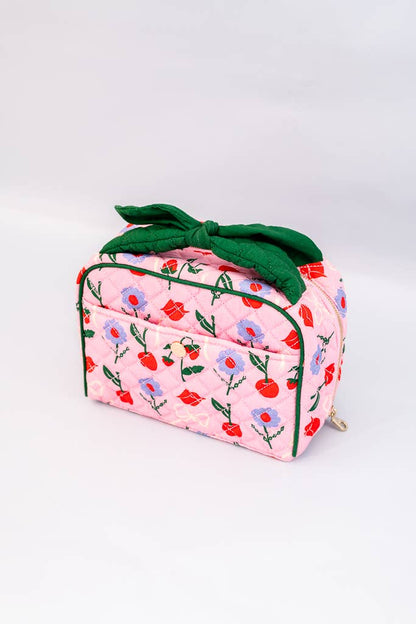 BANDO - Getaway Toiletry Bag, Cherry Lips