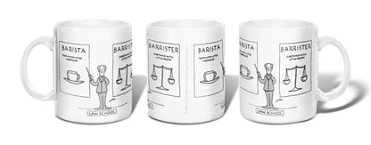 Barista vs Barrister Mug