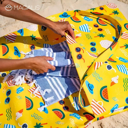 Beach Bag-Blanket - Magalis Egypt