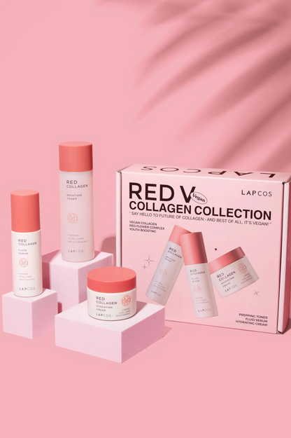 LAPCOS - Red Vegan Collagen 3-Step Set