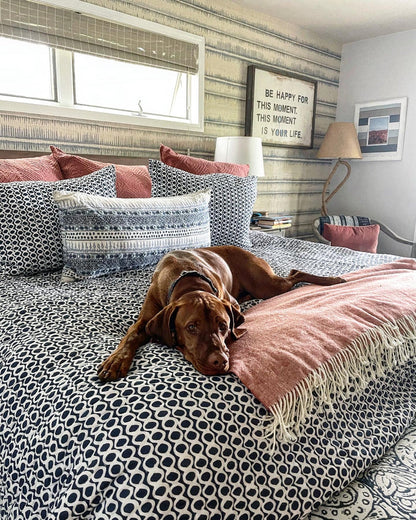Bedding Tyler Indigo Quilted Shams