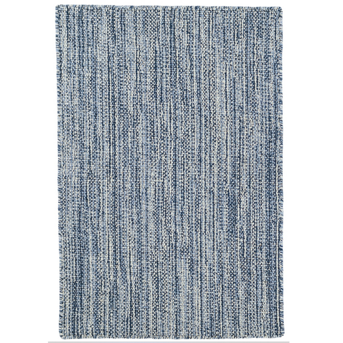 Bella Navy Wool Indoor Rug by Annie Selke