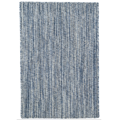 Bella Navy Wool Indoor Rug by Annie Selke