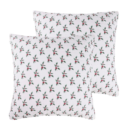 Berry Bloom Euro Sham Set of 2