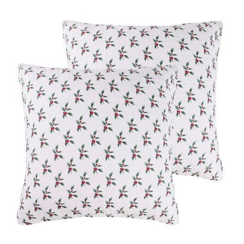 Berry Bloom Euro Sham Set of 2