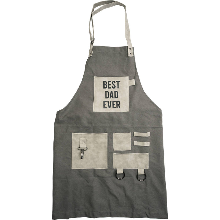 Best Dad - Canvas Grilling Apron