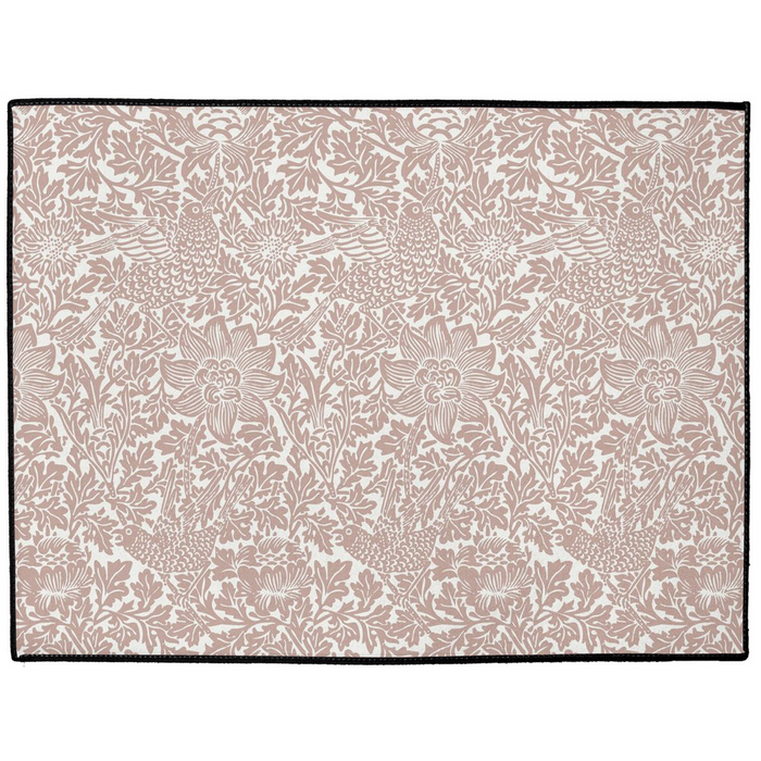 Bird & Anemone Indoor/Outdoor Floor Mat William Morris Terracotta