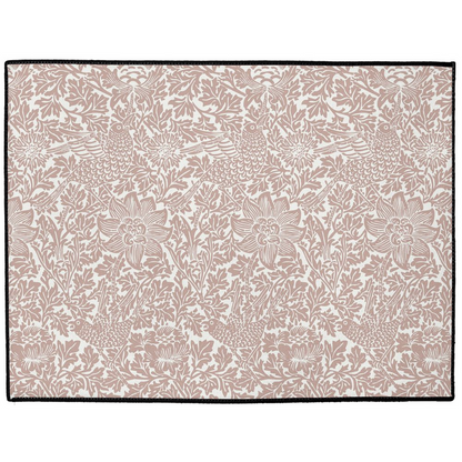 Bird & Anemone Indoor/Outdoor Floor Mat William Morris Terracotta
