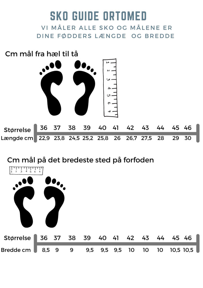 Blå flexibel sko med halkfria sulor