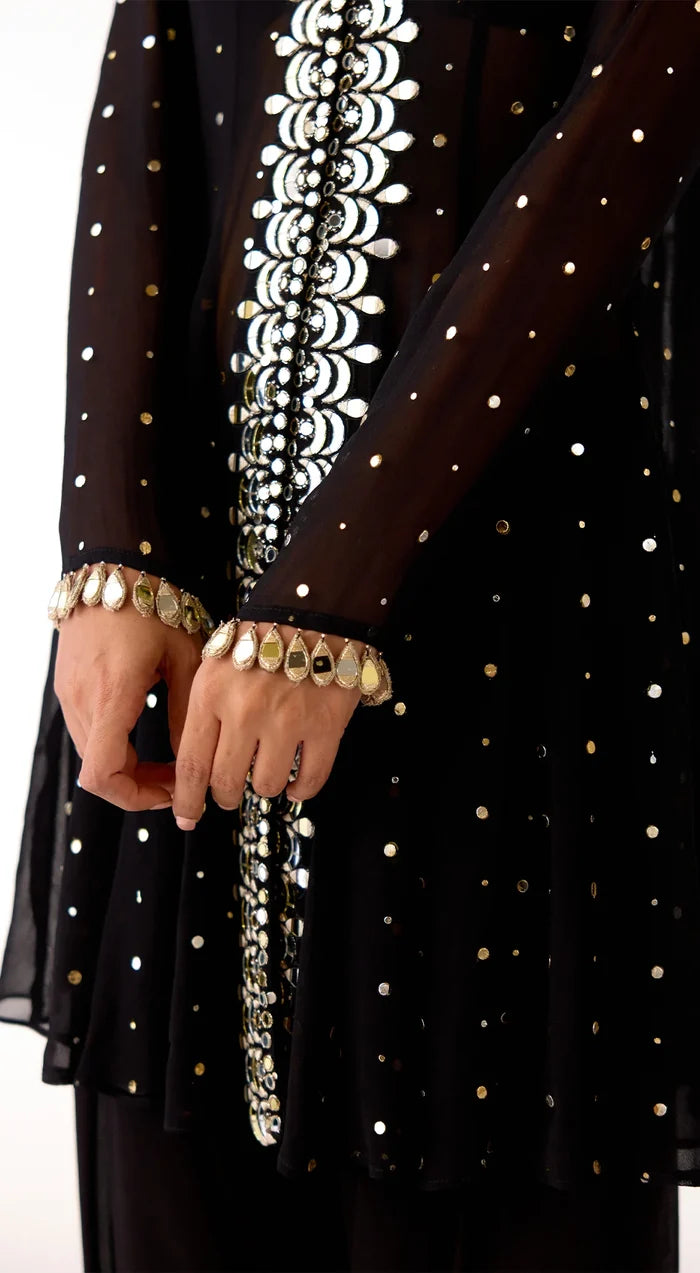 Black embroidered kurti Singapore