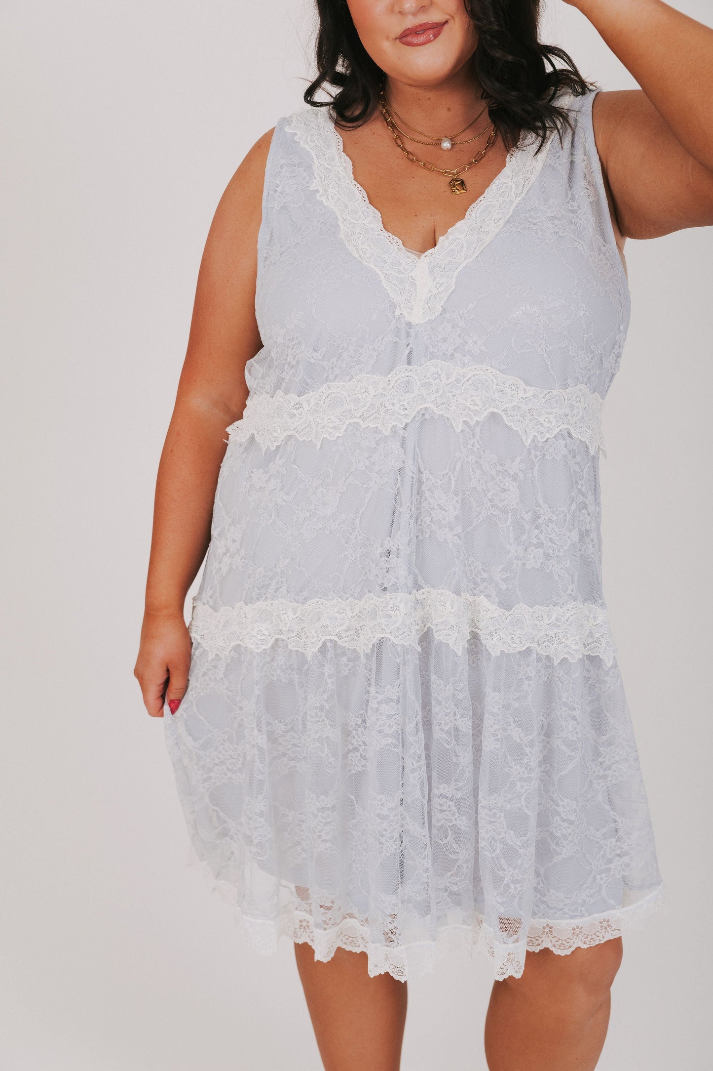 INCLUSIVE SIZING - Serene Skies Dress