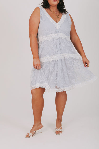 INCLUSIVE SIZING - Serene Skies Dress