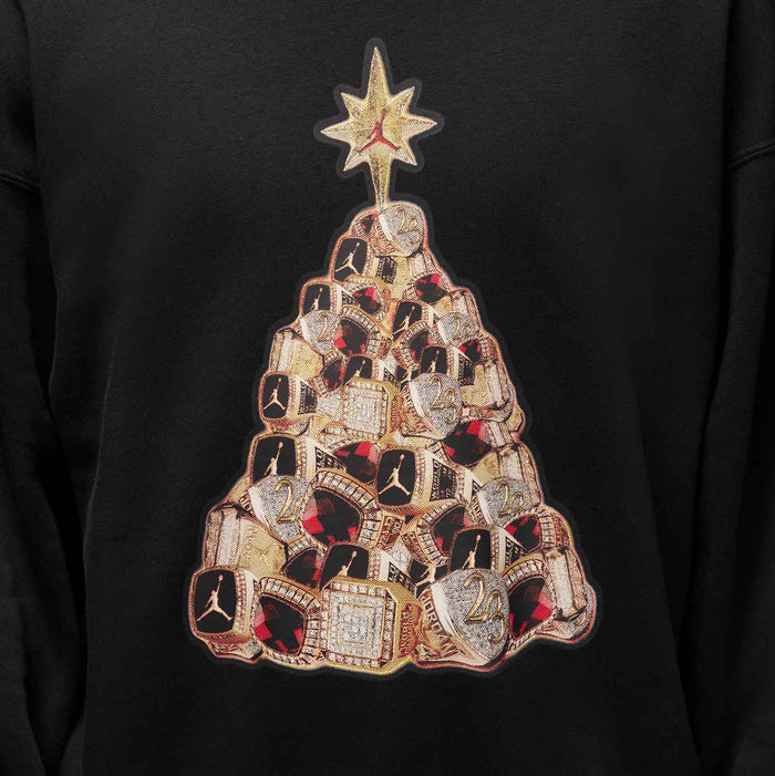 Jordan Brooklyn Fleece Men's Holiday Crew-neck Sweatshirt