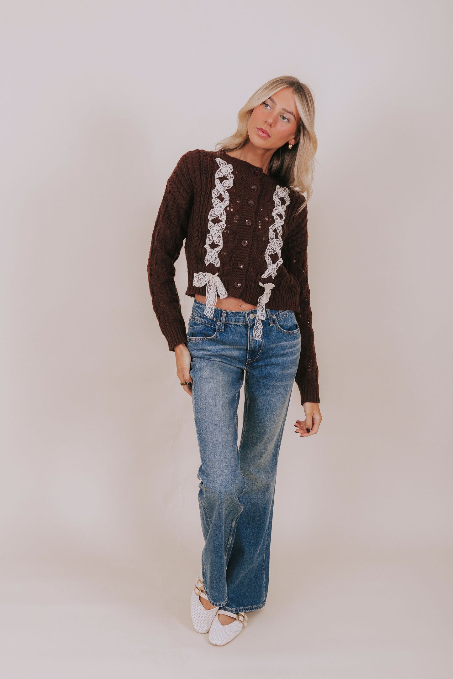 Lace Never Hurt Cardigan
