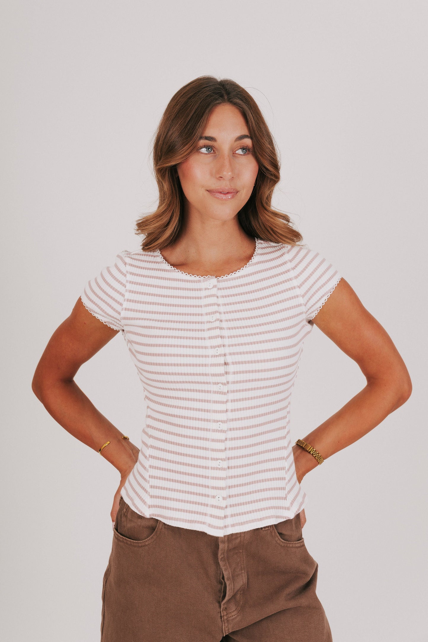 FREE PEOPLE - Most Wanted Striped Cardi