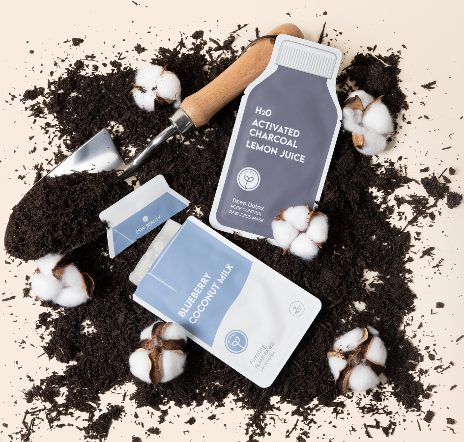 ESW BEAUTY - Deep Detox Pore Control Raw Juice Sheet Mask