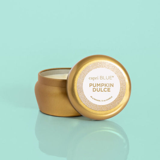 CAPRI BLUE - Pumpkin Dulce Glam Mini Tin, 3 oz
