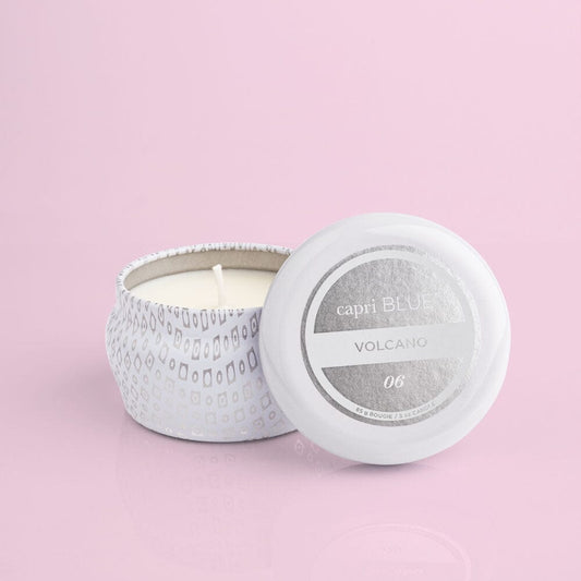 CAPRI BLUE - Volcano White Mini Tin, 3 oz