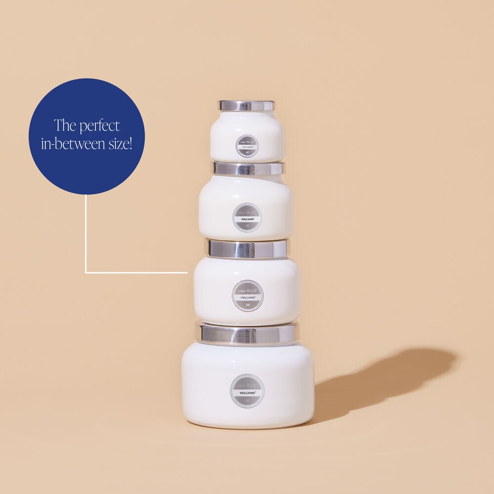 CAPRI BLUE - Volcano White Oversized Jar, 28 oz