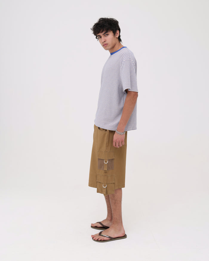 Cargo Short - Washed Tan