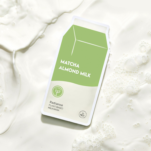 ESW BEAUTY - Matcha Almond Milk Radiance Plant-Based Milk Sheet Mask
