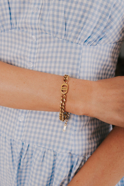 Happier Now Necklace And Bracelet Set