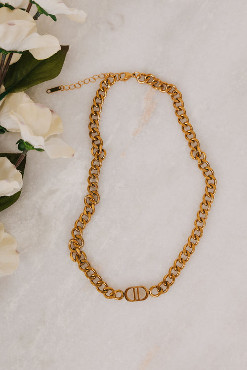 Happier Now Necklace And Bracelet Set