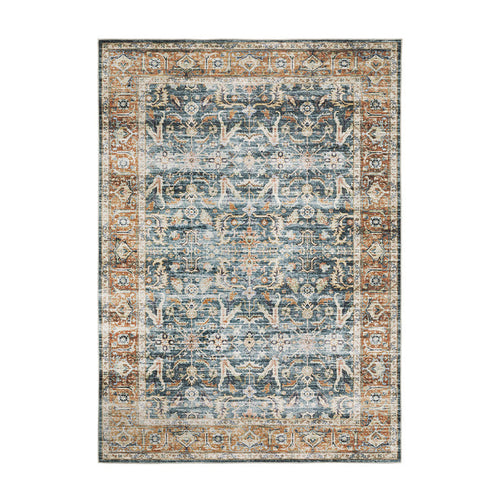 charleston blue washable rug from Surya