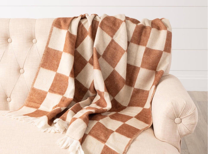 Checkered Throw