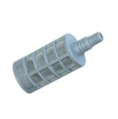 CHEMICAL STRAINER PLASTIC W/CHECK VALVE