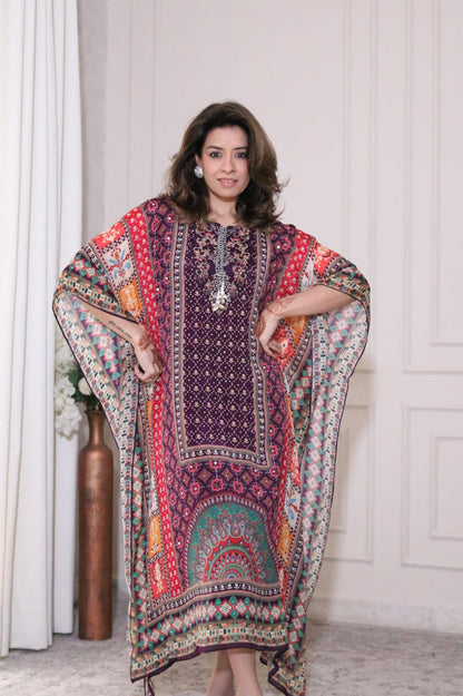 Classy Multi-color Kaftan