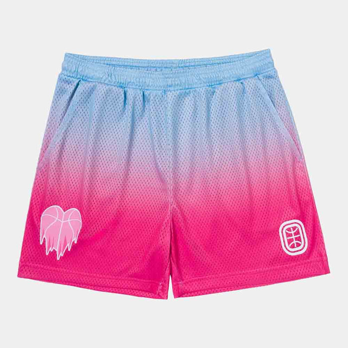 Cold Hearts Tie-Dye Shorts