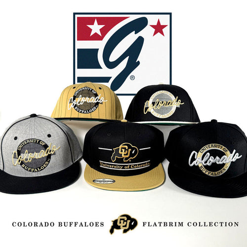 Colorado Flat Brim Snapbacks