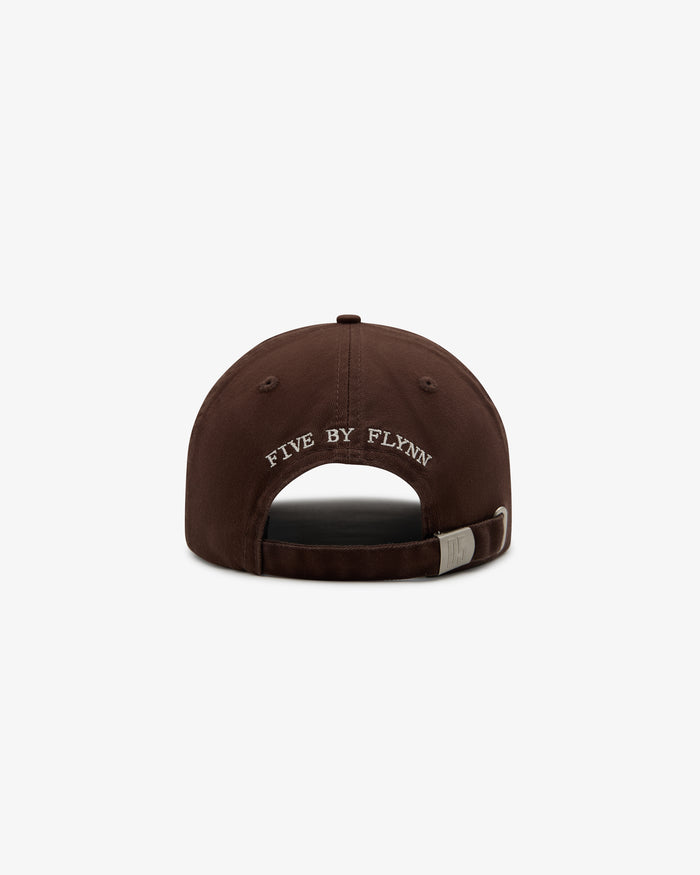 Cotton Dad Cap - Brown / Signature F