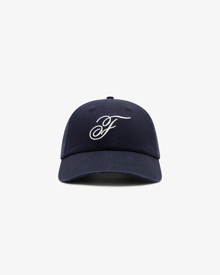 Cotton Dad Cap - Navy / Signature F