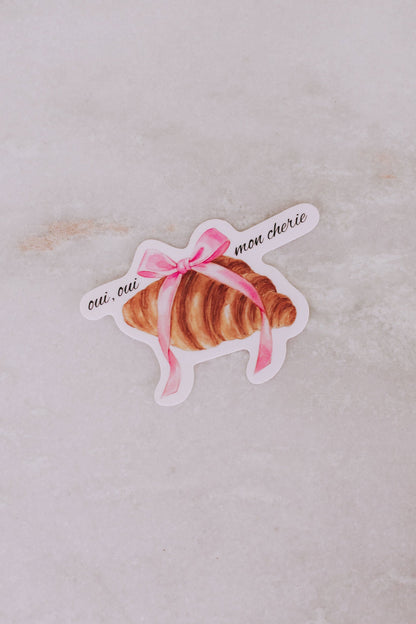 Croissant Sticker