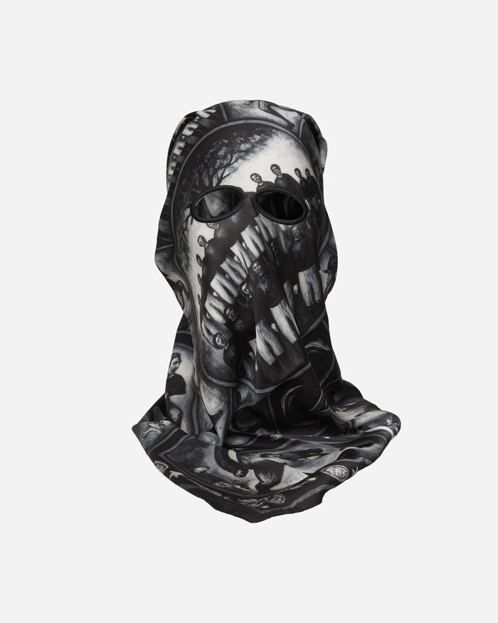 Umbro Crowd Masked Foulard Black Grey Gloves and Scarves Scarves and Warmneck UBMW2105FA63 BLK0028