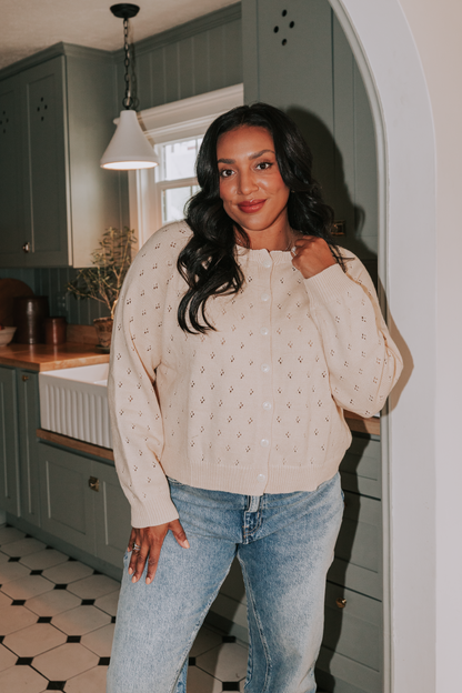 PLUS SIZE - Friend Of Mine Cardigan