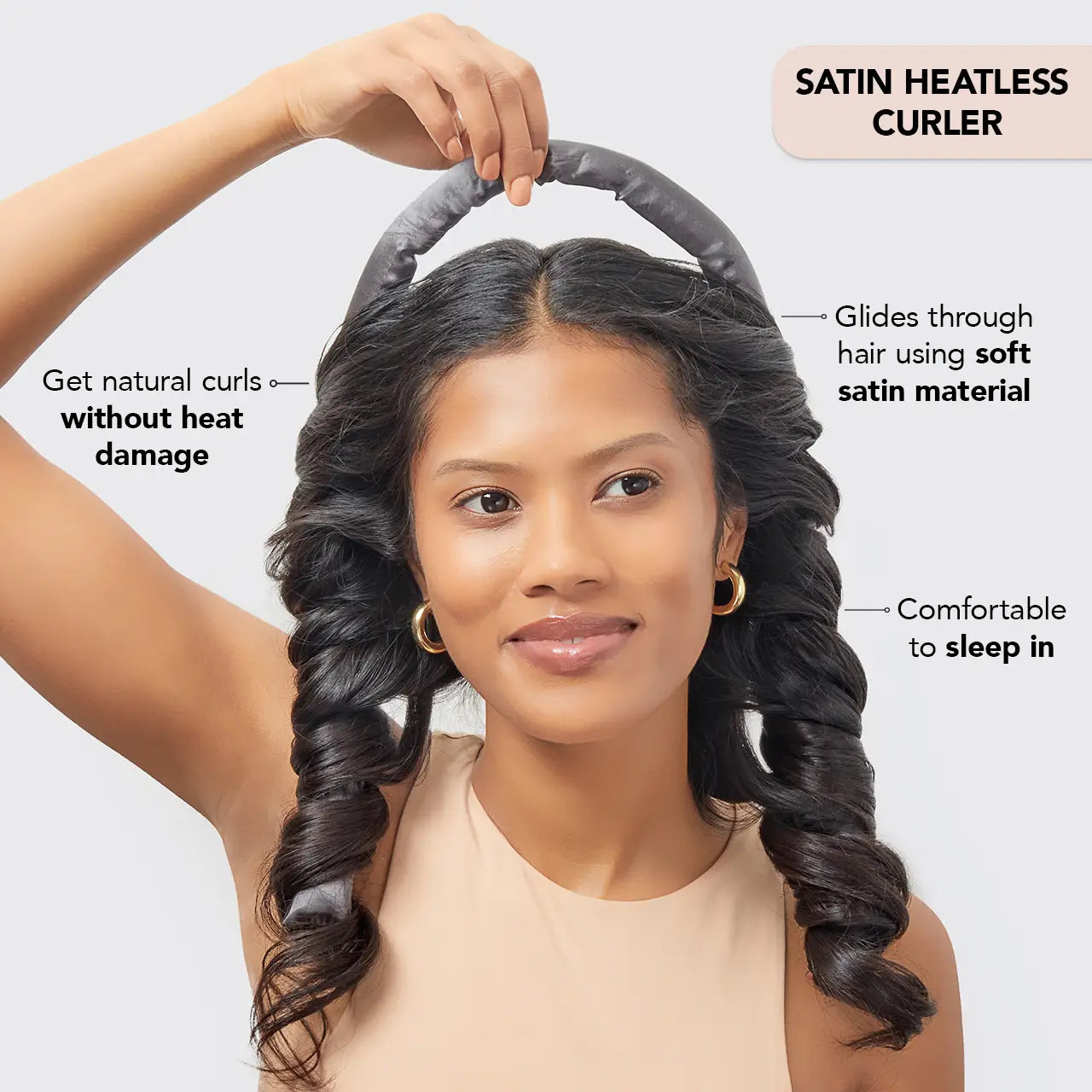 KITSCH - Satin Heatless Curling Set - 2 Colors!