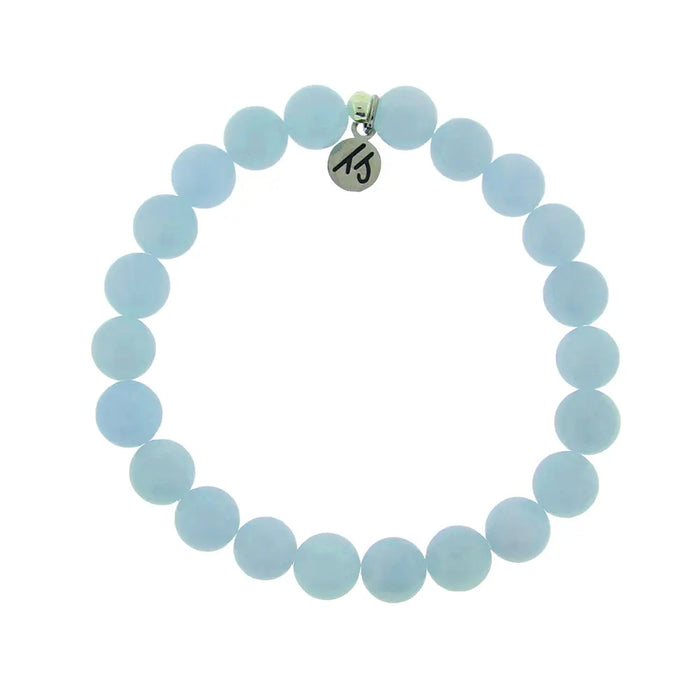 Defining Bracelet- Mystic Bracelet with Blue Aquamarine Gemstones