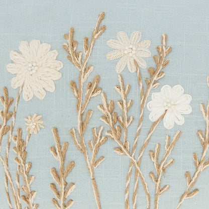 Delicate Floral PillowDown Filled
