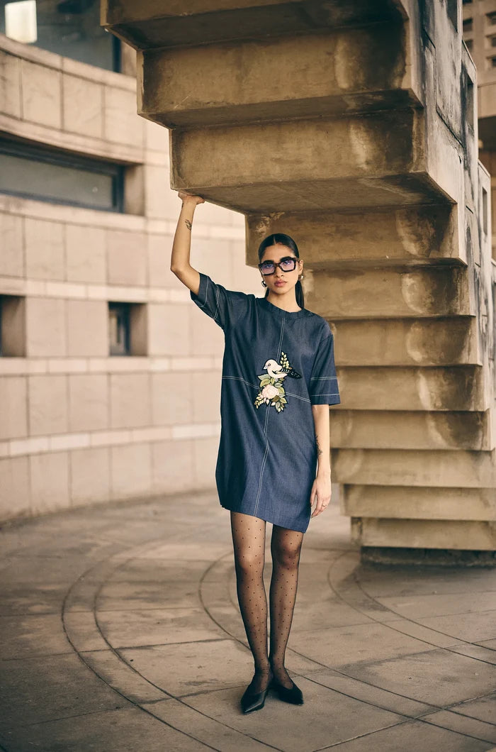 Denim dress online shopping