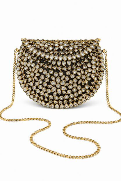 Diamond Luxe Kundan Clutch