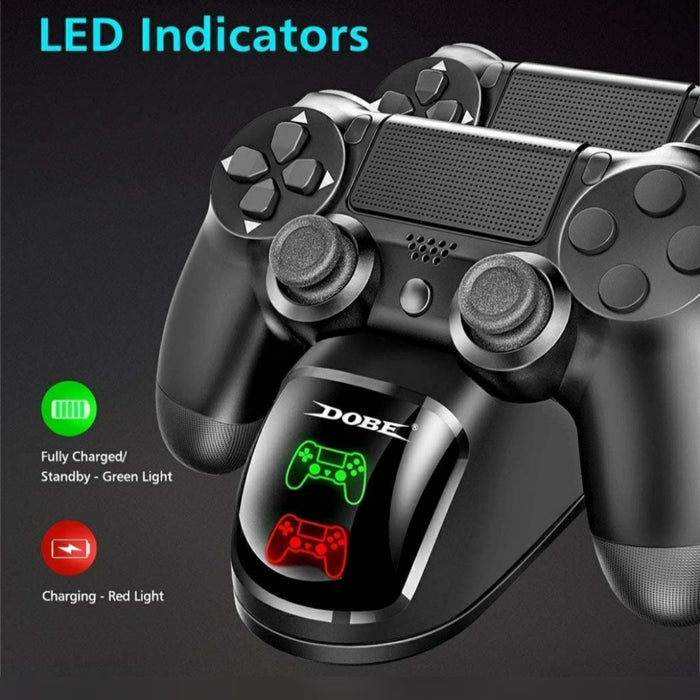 Dobe Dual Charging Dock For Playstation 4 Controllers Playstation Accessory