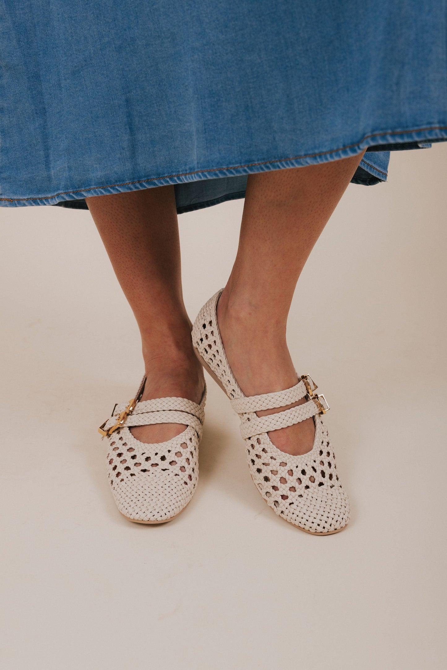 DOLCE VITA - Baylee Woven Ballet Flats
